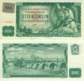 Česká republika -100 Kčs - 1961 - kolok - UNC