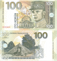 Gábriš - 100 korún - M. R. Štefánik - mohyla