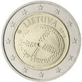 Litva 2 euro 2016 - Baltská kultúra - UNC 