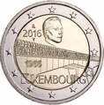 Luxembursko 2 euro 2016 - Most Charlotty - UNC