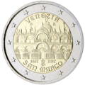 Taliansko 2 euro 2017 - Bazilika San Marco v Benátkach - UNC 