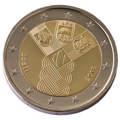 Estónsko 2 euro 2018 - Nezávislosť pobaltských krajín - UNC 