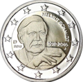 Nemecko 2 euro 2018 - Helmut Schmidt - F - UNC