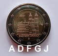 Nemecko 2 euro 2021 - Sachsen - Anhalt - komplet 5 ks - UNC