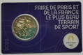 Francúzsko 2 euro 2022 - OH Paríž 2024 - COIN CARD dark blue