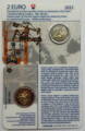 Slovensko 2 euro 2022 - Potterov stroj - COIN CARD