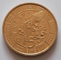 5 euro San Maríno 2021 - Lunárny kalendár - vodnár