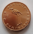 1 cent Slovinsko 2018 - UNC
