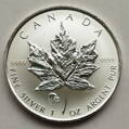 Kanada - 1 oz Maple Leaf - 2008 - Rat - reverse proof - investičné striebro