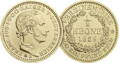 Kremnické razby Františka Jozefa - spolková 1/2 koruna 1859 (replika)