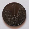 1 Koruna - Protektorát Čechy a Morava - 1941