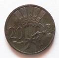 20 halierov - Protektorát Čechy a Morava - 1944