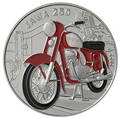 500 Kč ČR 2022 - Motocykl Jawa 250 - PROOF