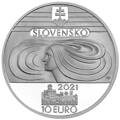 10 eur Slovensko 2021 - Spevácky zbor slovenských učiteľov - BK