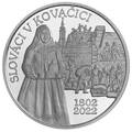 10 eur Slovensko 2022 - Osídľovanie Kovačice Slovákmi - BK