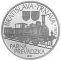 10 eur Slovensko 2023 - Spustenie parnej prevádzky na železničnej trati Bratislava – Trnava - PROOF