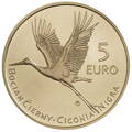 5 eur Slovensko 2023 - Bocian čierny