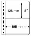 Listy VARIO - 2 priehradky - priehľadné