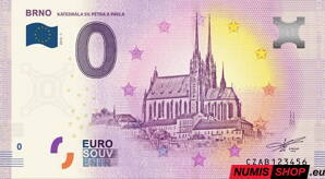 Česká republika - 0 euro souvenir - Brno
