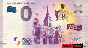 Česká republika - 0 euro souvenir - Mělník