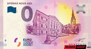 Slovensko - 0 euro souvenir - Spišská Nová Ves