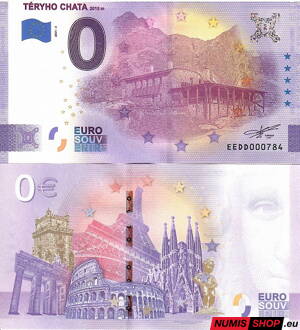 Slovensko - 0 euro souvenir - Téryho chata - anniversary
