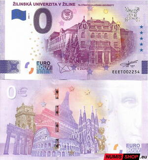 Slovensko - 0 euro souvenir - Žilinská univerzita