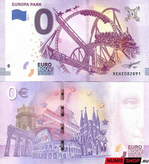 Nemecko - 0 euro souvenir - Europa Park