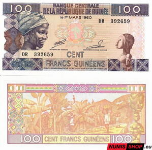 Guinea - 100 francs - 2012