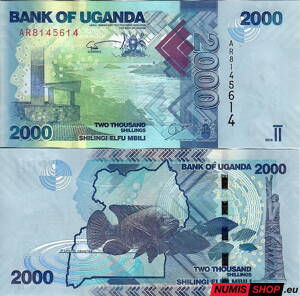 Uganda - 2000 shillings - 2010 - UNC