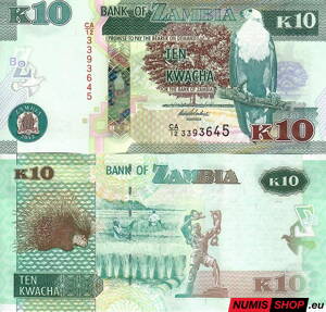 Zambia - 10 kwacha - 2012