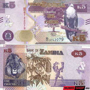 Zambia - 5 kwacha - 2020