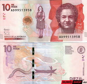 Kolumbia - 10 000 pesos - 2016 - UNC