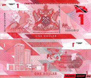 Trinidad a Tobago - 1 dollar - 2020 - polymer - UNC