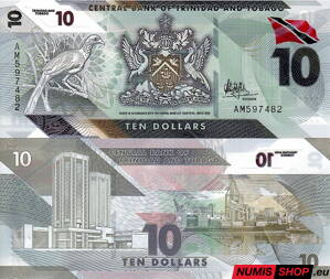 Trinidad a Tobago - 10 dollars - 2020 - polymer - UNC