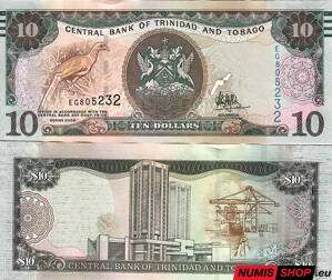 Trinidad a Tobago - 10 dollars - 2006 - UNC