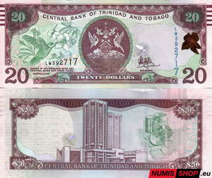 Trinidad a Tobago - 20 dollars - 2006 - UNC