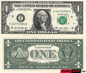 USA - 1 dolár - 2013 - F - UNC