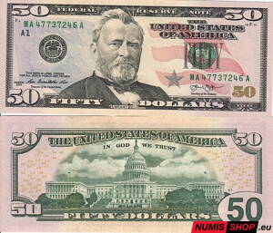 USA - 50 dolárov - 2013 - A - UNC