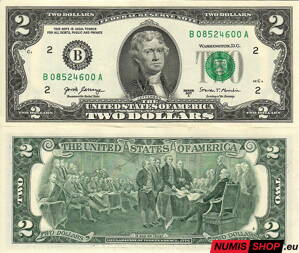 USA - 2 doláre - 2017 - B - UNC