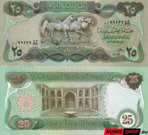 Irak - 25 dinárov - 2001 - UNC