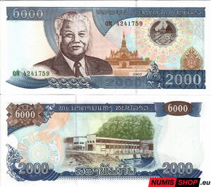 Laos - 2000 kip - 2003