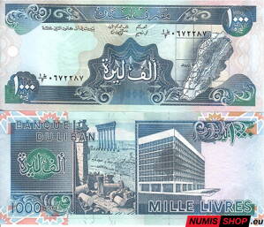 Libanon - 1000 livres - 1988 - UNC