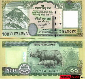 Nepál - 100 rupií - 2019 - UNC