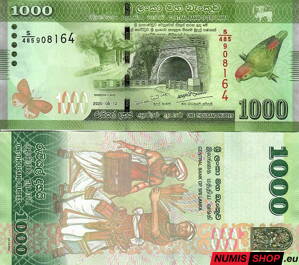 Srí Lanka - 1000 rupií - 2020 - UNC