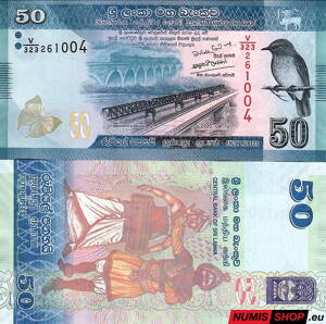 Srí Lanka - 50 rupií - 2020 - UNC