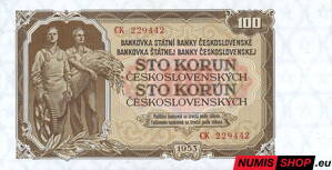 100 Kčs - 1953