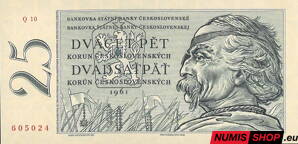 25 Kčs - 1961 - Žižka