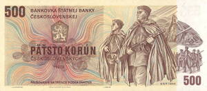 500 Kčs - 1973 - SNP