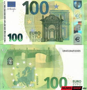 100 euro 2019 - Draghi - UB